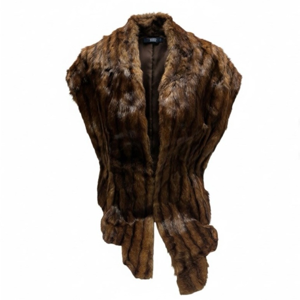 Vintage Ralph Williams Westwood Brown Mink Fur Stole 74”